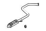 28650GG720 - Exhaust: Exhaust Intermediate Pipe for Kia Image