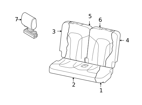 Third Row Seats for 2013 Audi Q7 #1