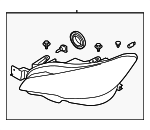 84002VA042 - Electrical: Composite Assembly for Subaru: WRX, WRX STI Image