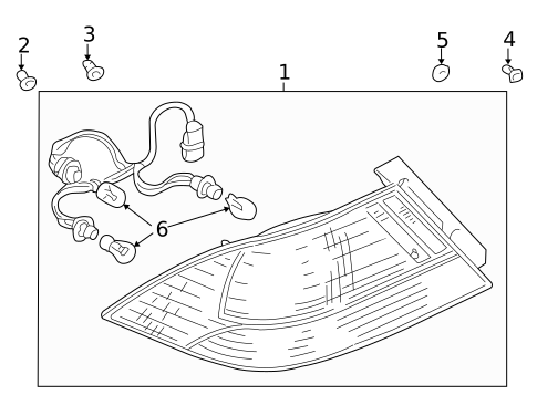 Combination Lamps for 2007 Mitsubishi Lancer #0