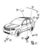 56054146AG - : Parking Assist Module for Jeep: Grand Cherokee Image