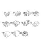 68219770AA - Electrical: Connector for Fiat: 500X | Jeep: Renegade Image