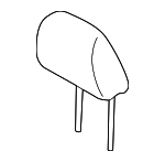 64061AL00AWM - Body: Headrest for Subaru: Legacy Image