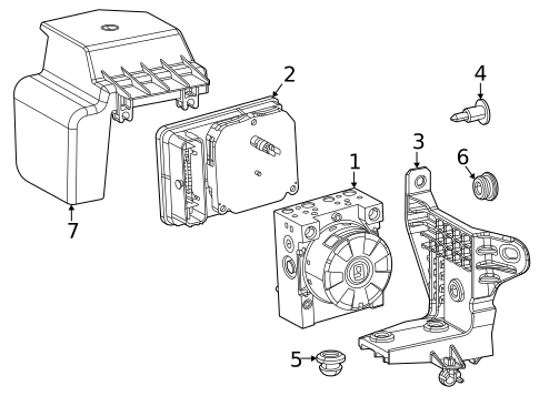 ABS Components for 2025 Dodge Hornet #0