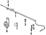 3925050G01 - : Antenna Assembly for Suzuki Image