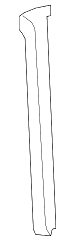 6787453011 - : Quarter Glass Seal for Lexus Image