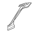 5003769AF - Body: Body C-Pillar for Mopar Image