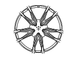 36108093830 - Suspension: Wheel, Alloy for BMW Image