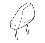 864006GP1A - Body: Headrest for Nissan Image