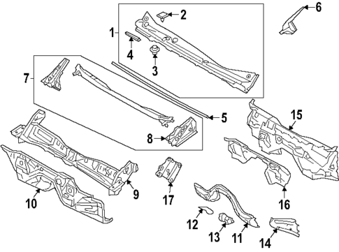 Cowl for 2025 Subaru Impreza #0