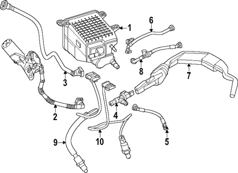 Emission Components for 2025 BMW 540i xDrive #0