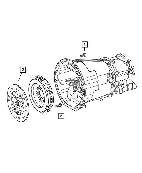 Clutch for 2005 Chrysler Crossfire #0