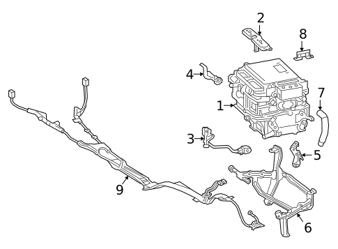 Electrical Components for 2025 Lexus LC500h #0