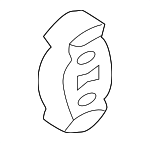 30657360 - Exhaust: Catalytic Converter Mount Bushing for Volvo: C30, C70, S40, S60, S60 Cross Country, S80, S90, V50, V60, V60 Cross Country, V70, V90, V90 Cross Country, XC60, XC70 Image