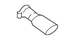31321083 - : Tailpipe Extension for Volvo: C70 Image