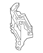 99161011100 - : Control Module Mount Bracket for Porsche: 718 Boxster, 718 Cayman, 718 Spyder, 911, Boxster, Cayman Image