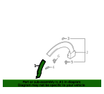 DGH9-51-W71A - Wheel Opening Molding - 2020-2025 Mazda CX-30