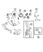 68147013AA - Air Conditioners and Heaters: A/c Expansion Valve Kit for Mopar Image