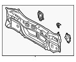 583070A050 - Body: Rear Body Panel for Toyota: Corolla Cross Image