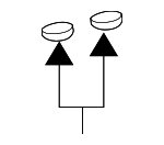 5349720070 - Body: Hinge Pad for Toyota Image