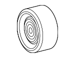 1660370030 - Cooling System: Idler Pulley for Lexus Image