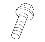 11547421 - Body: Bumper Cover Bolt for GM Image