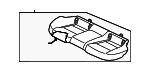 89100J5331CKS - Body: Cushion Assembly for Kia: Stinger Image