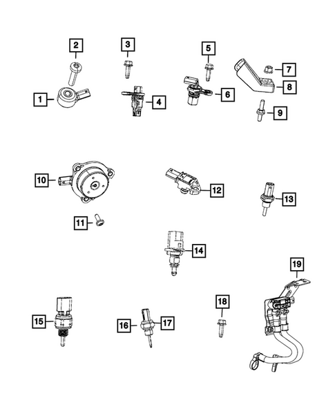 Sensors for 2024 Jeep Wrangler #0