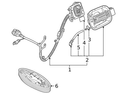 Electrical Components for 2022 Hyundai Tucson #2