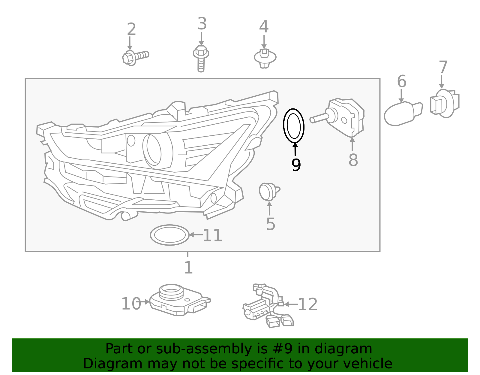 1998-2020 Lexus Leveling Motor Packing 90075-99120 | OEM Parts Online