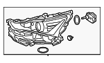 8114553810 - : Composite Headlamp for Lexus Image