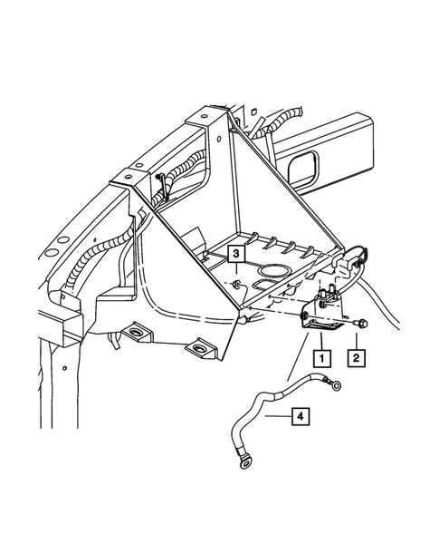 Power Distribution Center, Fuse Block, Junction Block, Relays and Fuses for 2012 Ram 2500 #1