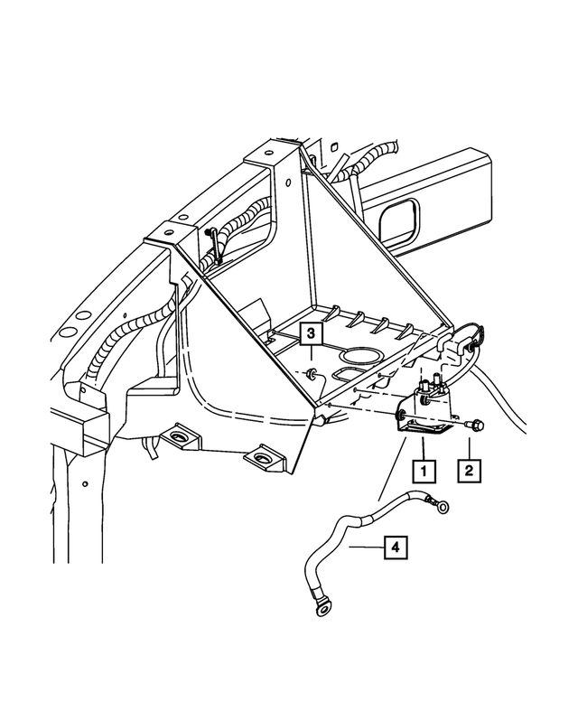 6035723 - Electrical: Hex Nut And Washer for Mopar Image