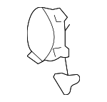 98750570300G2X - : Tow Eye Cap for Porsche: Boxster Image