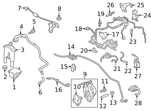 Hydraulic System for 2017 Land Rover Range Rover Sport #1