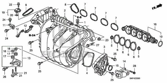 Intake Manifold for 2006 Honda Civic #0