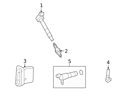 Powertrain Control for 2008 Lexus LX570 #1