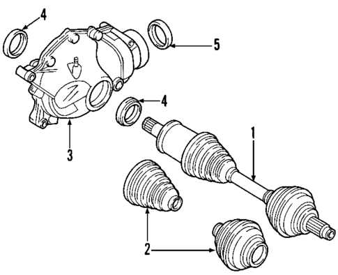 Differential for 2011 BMW 335d #1