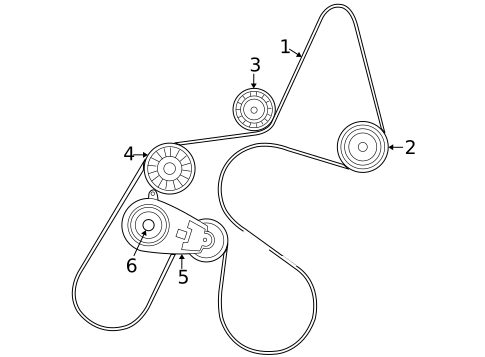 Belts & Pulleys for 2008 Dodge Nitro #0