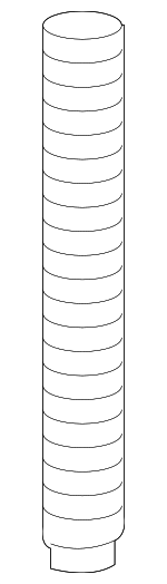 7L0915531 - Electrical: Drain Hose for Volkswagen: Touareg Image