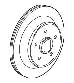 52010235AD - Brakes: Rotor for Dodge: Dakota Image