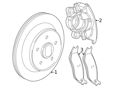 Disc Pads & Brake Shoes for 2004 Dodge Dakota #0