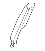 4G0885701A38M - Body: Seat Back End for Audi: A6, A6 Quattro, A7 Quattro, RS7, S6, S7 Image