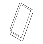 8P08852196PS - Body: Frame Trim for Audi: A3, A3 Quattro, A4, A4 Quattro, A5 Quattro, A6, A6 Quattro, A7 Quattro, allroad, Q3, Q3 Quattro, RS5, RS7, S4, S5, S6, S7 Image