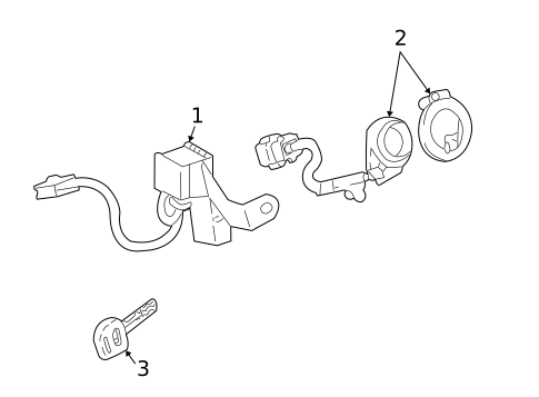Anti-Theft Components for 2002 Toyota Land Cruiser #0