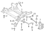 7129908068 - : Ft Lower Control Arm Mount Bolt for BMW Image