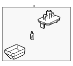GJ6A51270C - : License Lamp for Mazda: 6, CX-5, CX-7 Image