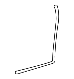 F6ZZ3A713DA - Steering: Upper Return Hose for Ford Image