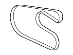 4892748AD - Cooling System: Drive Belt for Mopar Image