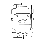61315A2BCB6 - Body: Tail Gate Switch for BMW: 228 xDrive Gran Coupe, 530i, 530i xDrive, 540i xDrive, 550e xDrive, i5, iX, M5, X1, X2, X3 Image